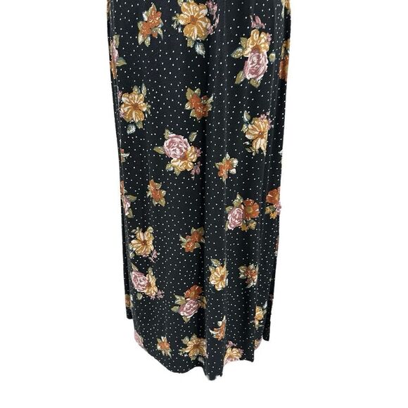 Free People Twist Halter Floral and Polka Dot Maxi Dress Sz S - Picture 4 of 16